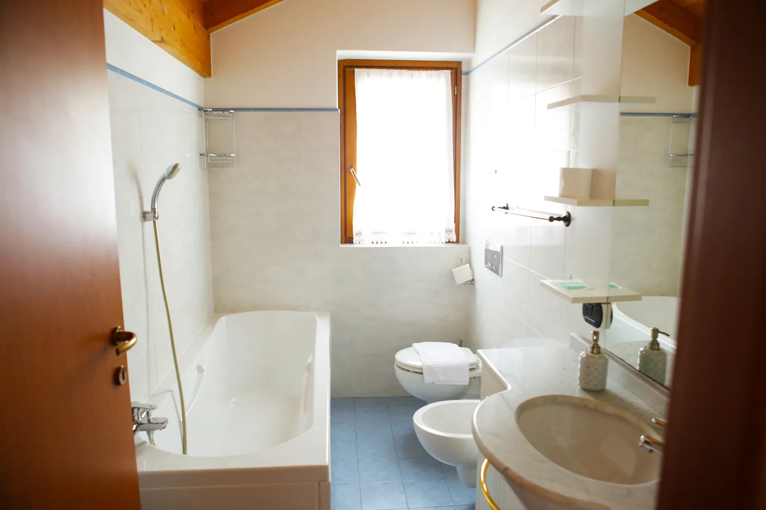 Camera B1 Pappa Reale, zona letto