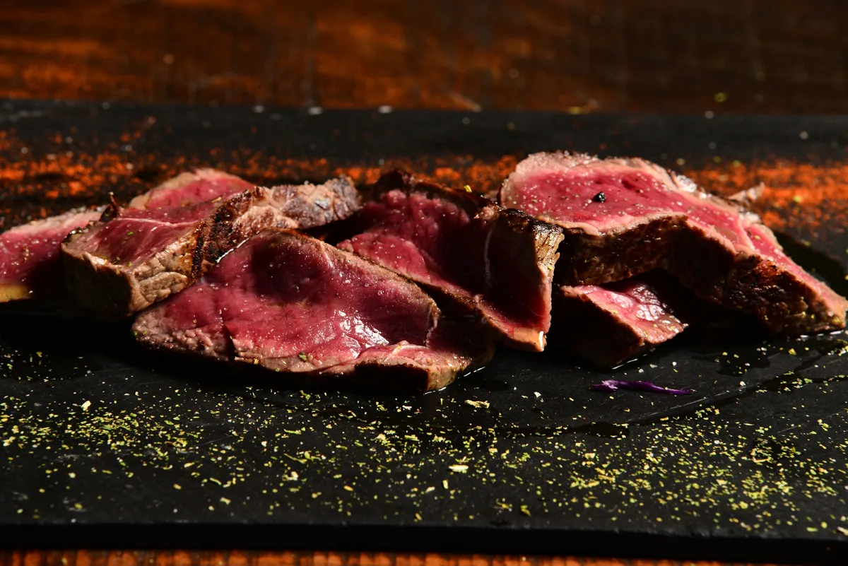 Tagliata di manzo del ristorante
