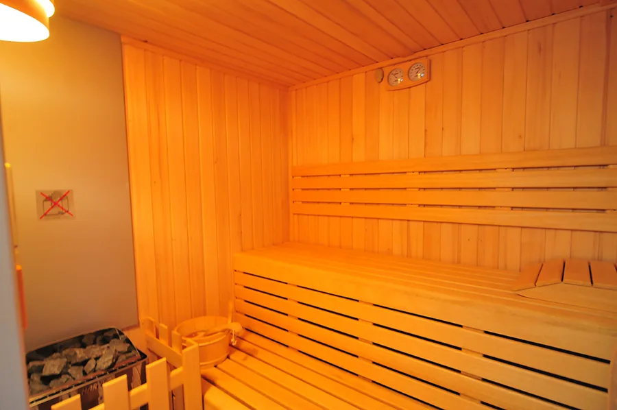 Area benessere con sauna